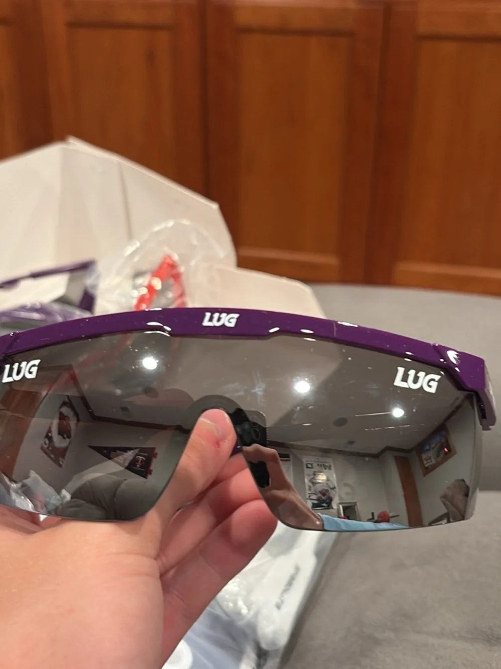 LUG Sports Kids Sunglasses - Purple, Green, Pink, Red, Black